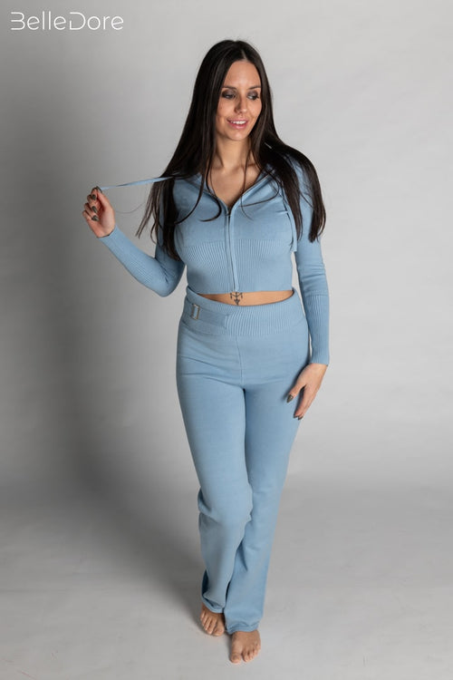 Blue Haven Comfy & Trendy Loungewear Set For Women - BellyDore